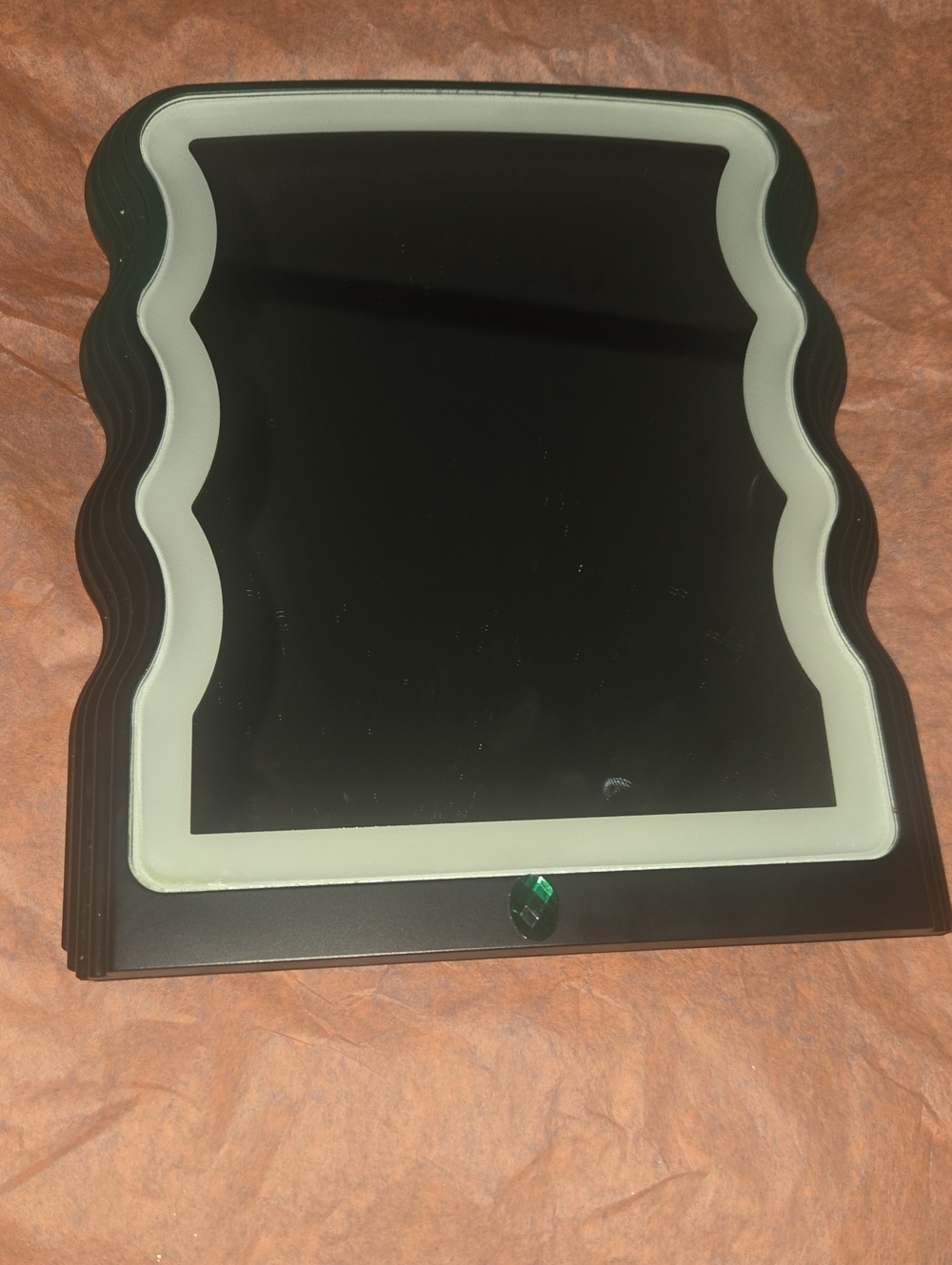 Wicked  Light-Up Vanity Mirror in Emerald Green
